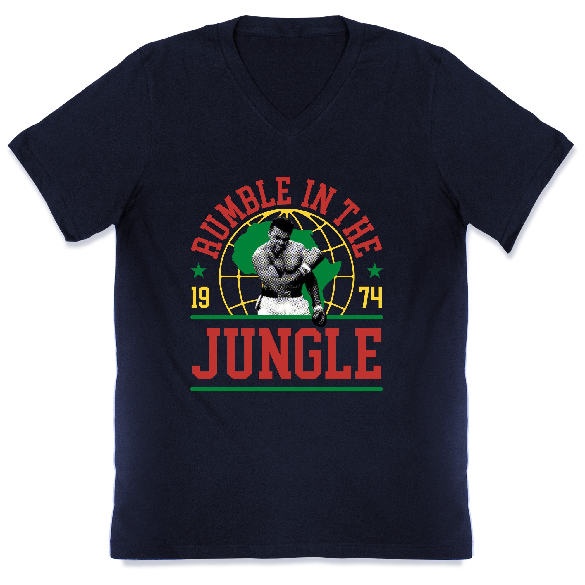Rumble in the Jungle V-Neck